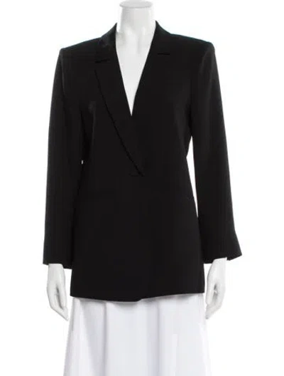 Pre-owned Cinq À Sept Blazer In Black