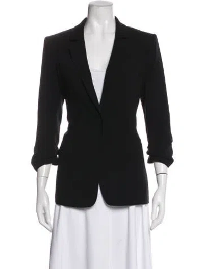 Pre-owned Cinq À Sept Blazer In Black