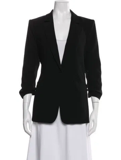 Pre-owned Cinq À Sept Blazer In Black