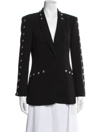 Pre-owned Cinq À Sept Blazer In Black