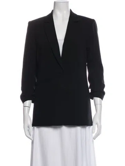 Pre-owned Cinq À Sept Blazer In Black