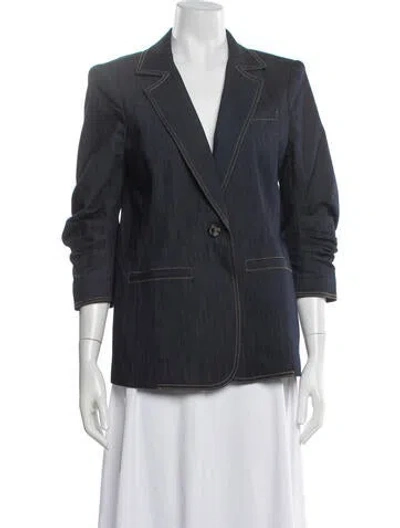 Pre-owned Cinq À Sept Blazer In Black