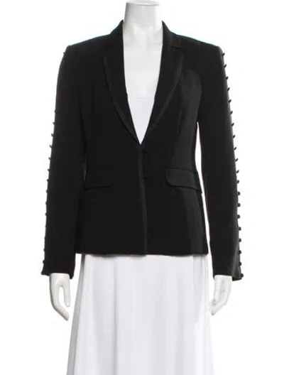 Pre-owned Cinq À Sept Blazer In Black