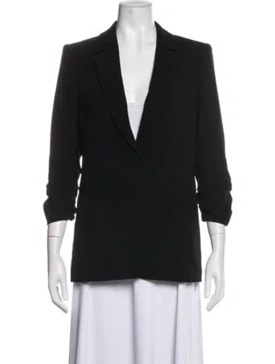 Pre-owned Cinq À Sept Blazer In Black