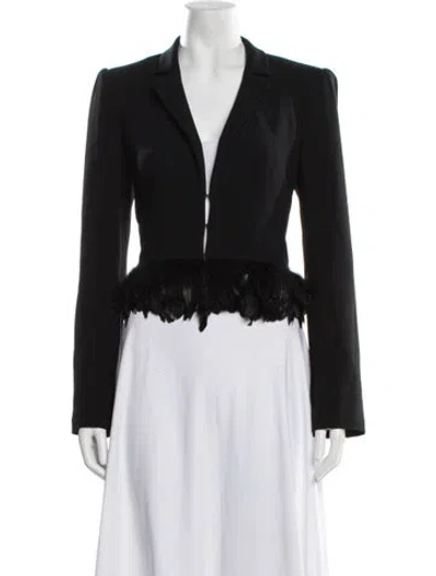 Pre-owned Cinq À Sept Blazer In Black