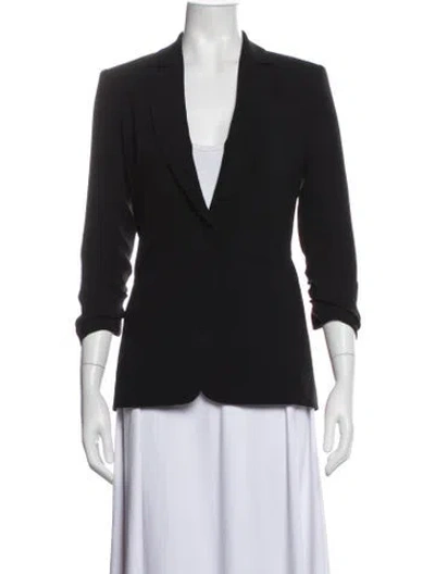 Pre-owned Cinq À Sept Blazer In Black