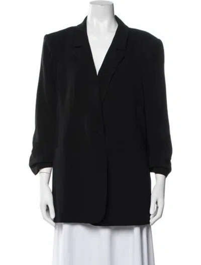 Pre-owned Cinq À Sept Blazer In Black