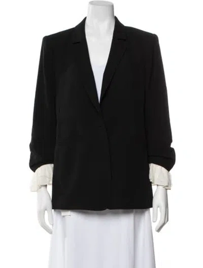 Pre-owned Cinq À Sept Blazer In Black