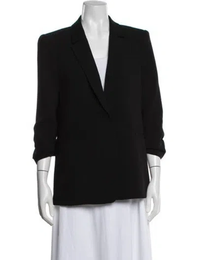 Pre-owned Cinq À Sept Blazer In Black