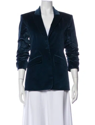 Pre-owned Cinq À Sept Blazer In Blue