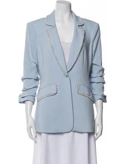 Pre-owned Cinq À Sept Blazer In Blue