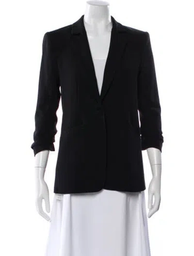 Pre-owned Cinq À Sept Blazer In Blue