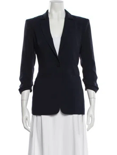 Pre-owned Cinq À Sept Blazer In Blue