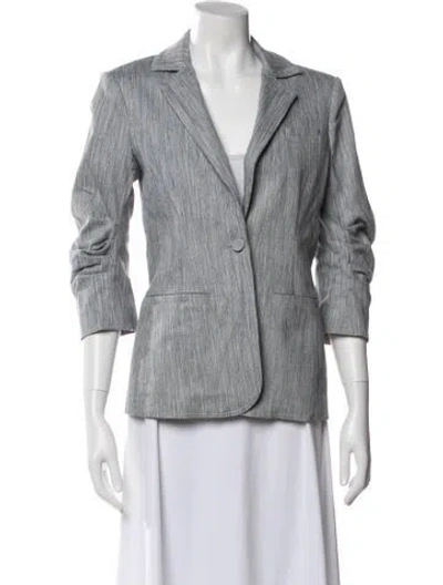 Pre-owned Cinq À Sept Blazer In Blue