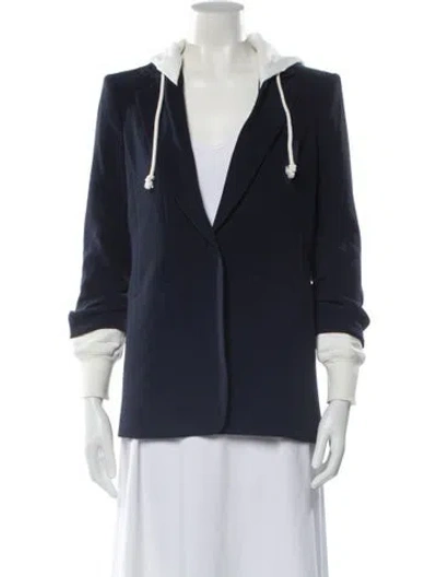 Pre-owned Cinq À Sept Blazer In Blue