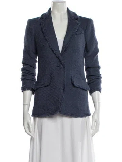 Pre-owned Cinq À Sept Blazer In Blue