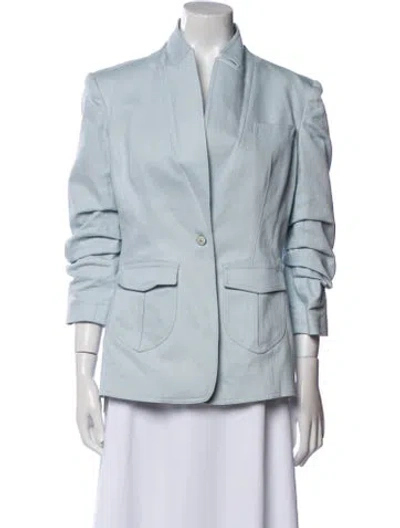 Pre-owned Cinq À Sept Blazer In Blue