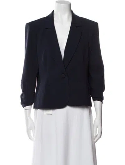 Pre-owned Cinq À Sept Blazer In Blue