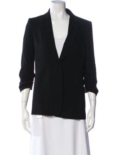 Pre-owned Cinq À Sept Blazer In Blue