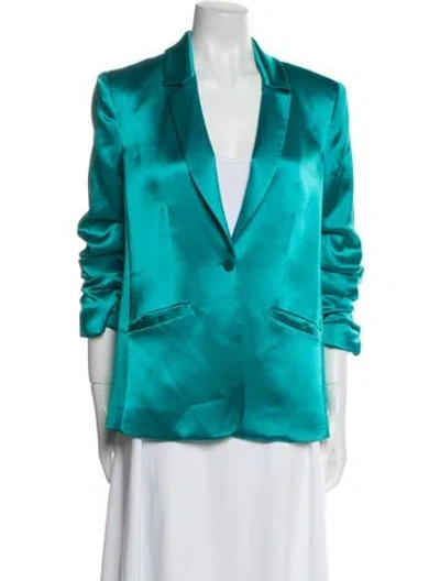 Pre-owned Cinq À Sept Blazer In Blue
