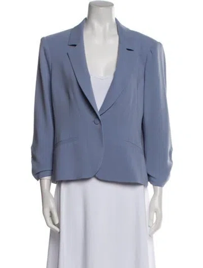 Pre-owned Cinq À Sept Blazer In Blue