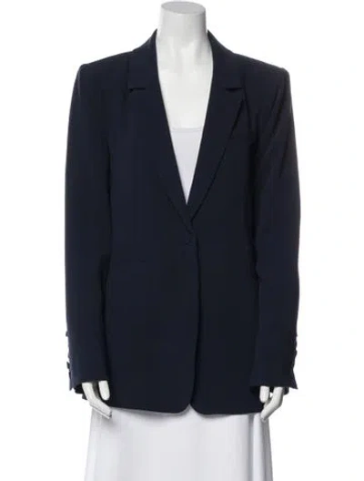 Pre-owned Cinq À Sept Blazer In Blue