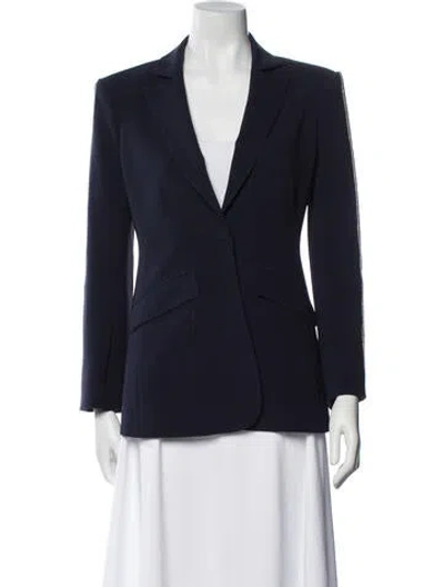 Pre-owned Cinq À Sept Blazer In Blue