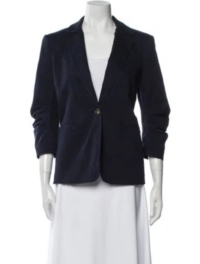 Pre-owned Cinq À Sept Blazer In Blue