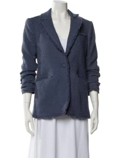 Pre-owned Cinq À Sept Blazer In Blue