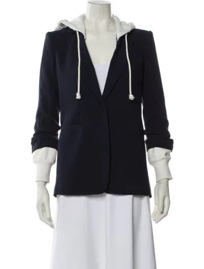 Pre-owned Cinq À Sept Blazer In Blue