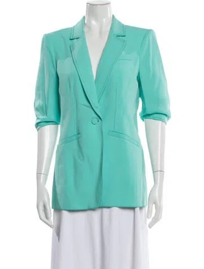 Pre-owned Cinq À Sept Blazer In Blue