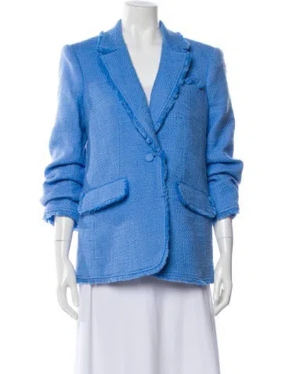 Pre-owned Cinq À Sept Blazer In Blue