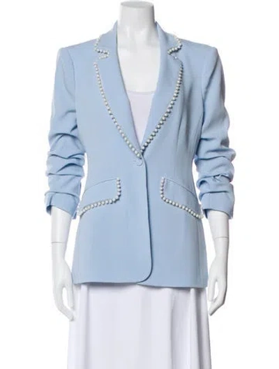 Pre-owned Cinq À Sept Blazer In Blue