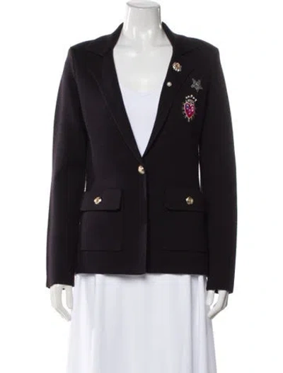 Pre-owned Cinq À Sept Blazer In Blue