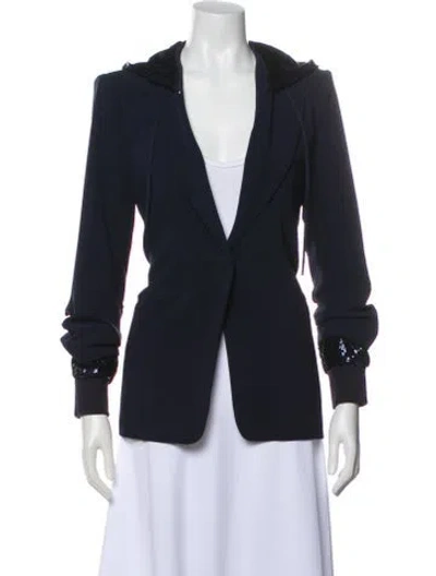 Pre-owned Cinq À Sept Blazer In Blue