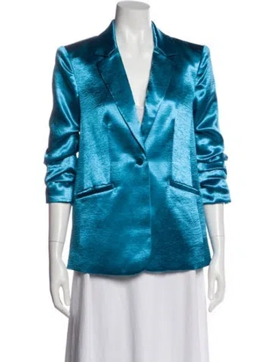 Pre-owned Cinq À Sept Blazer In Blue