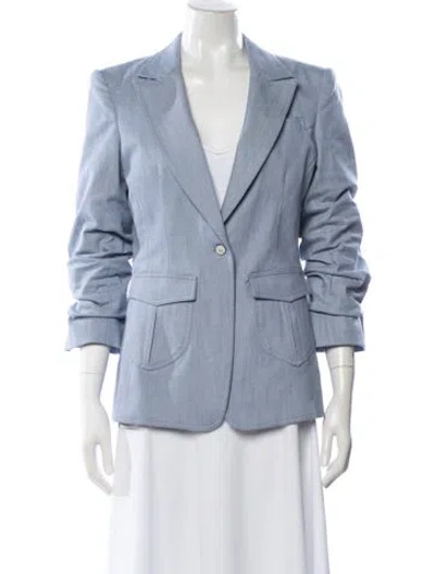 Pre-owned Cinq À Sept Blazer In Blue