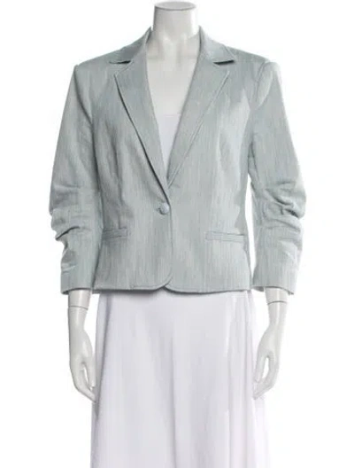 Pre-owned Cinq À Sept Blazer In Blue