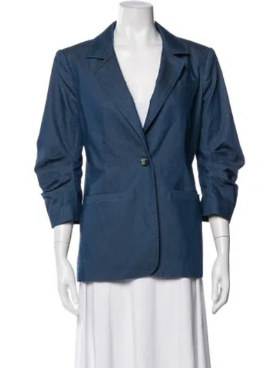 Pre-owned Cinq À Sept Blazer In Blue