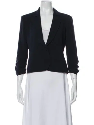 Pre-owned Cinq À Sept Blazer In Blue