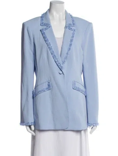 Pre-owned Cinq À Sept Blazer In Blue