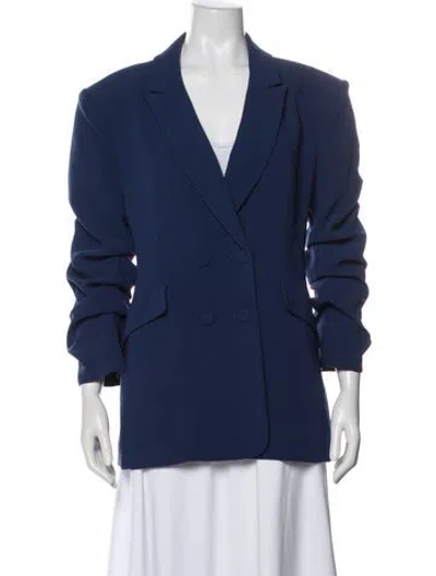 Pre-owned Cinq À Sept Blazer In Blue