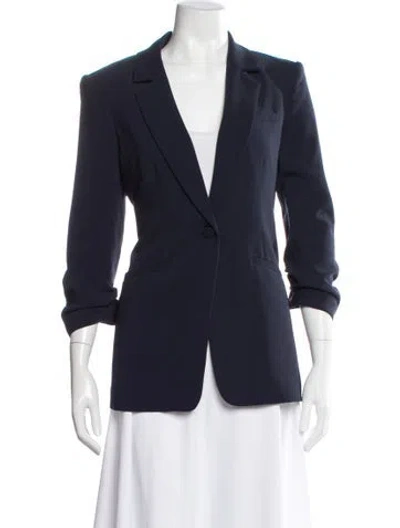 Pre-owned Cinq À Sept Blazer In Blue