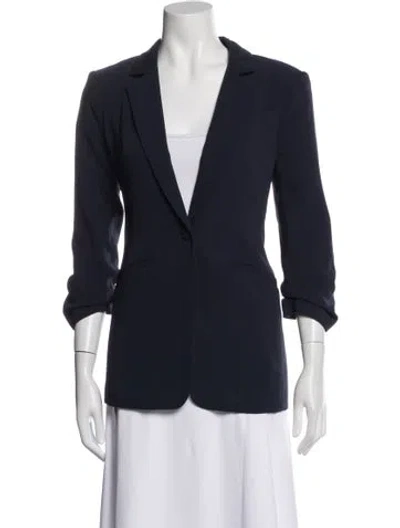 Pre-owned Cinq À Sept Blazer In Blue