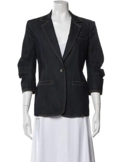 Pre-owned Cinq À Sept Blazer In Blue