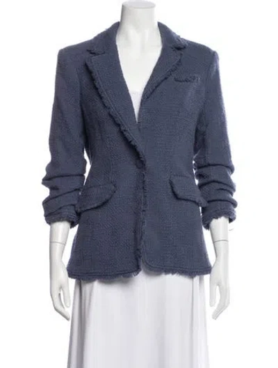 Pre-owned Cinq À Sept Blazer In Blue