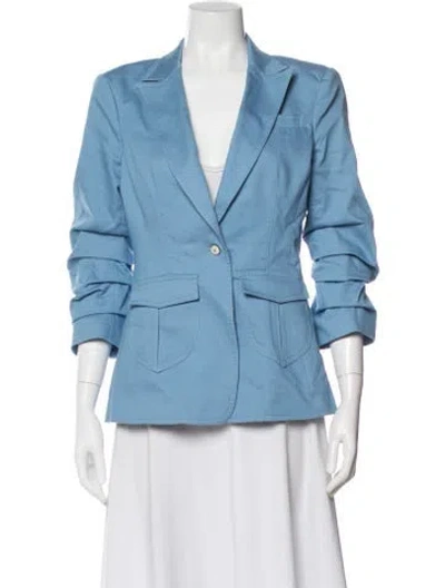 Pre-owned Cinq À Sept Blazer In Blue