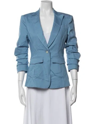 Pre-owned Cinq À Sept Blazer In Blue