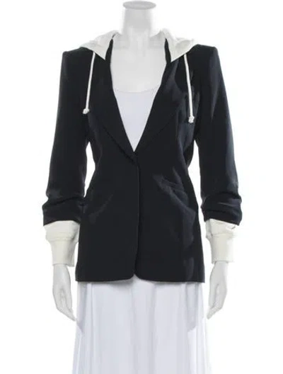 Pre-owned Cinq À Sept Blazer In Blue