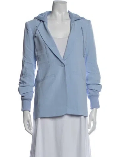 Pre-owned Cinq À Sept Blazer In Blue